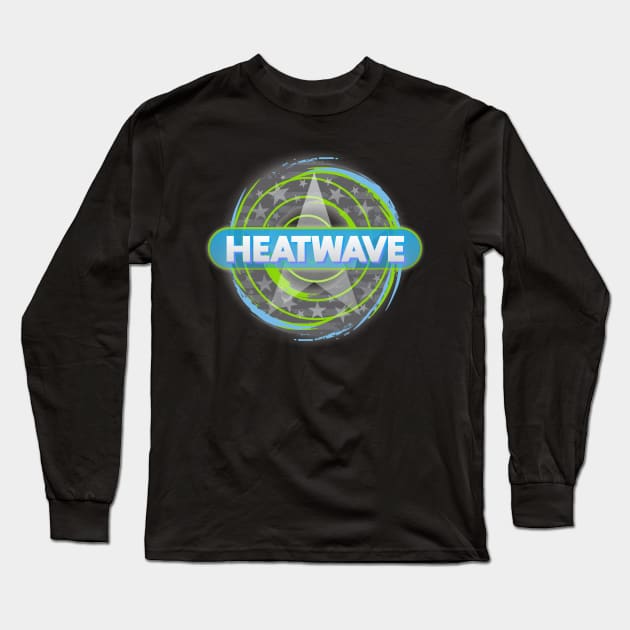 Heatwave Long Sleeve T-Shirt by Dale Preston Design